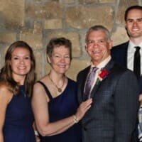 Family pic at 40th wedding anniversary party. September 1, 2018.